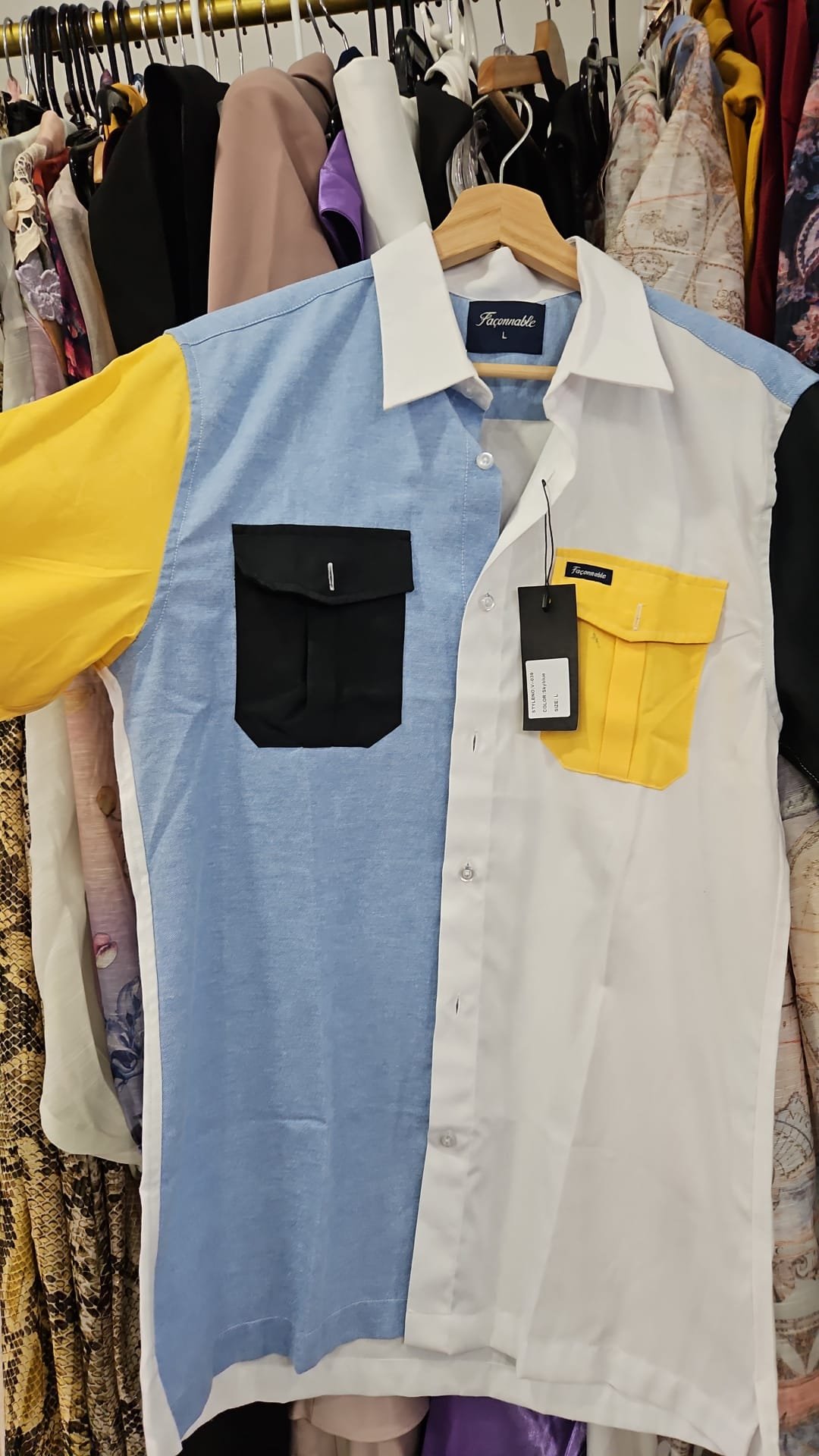 Chemise Faconnable couleurs