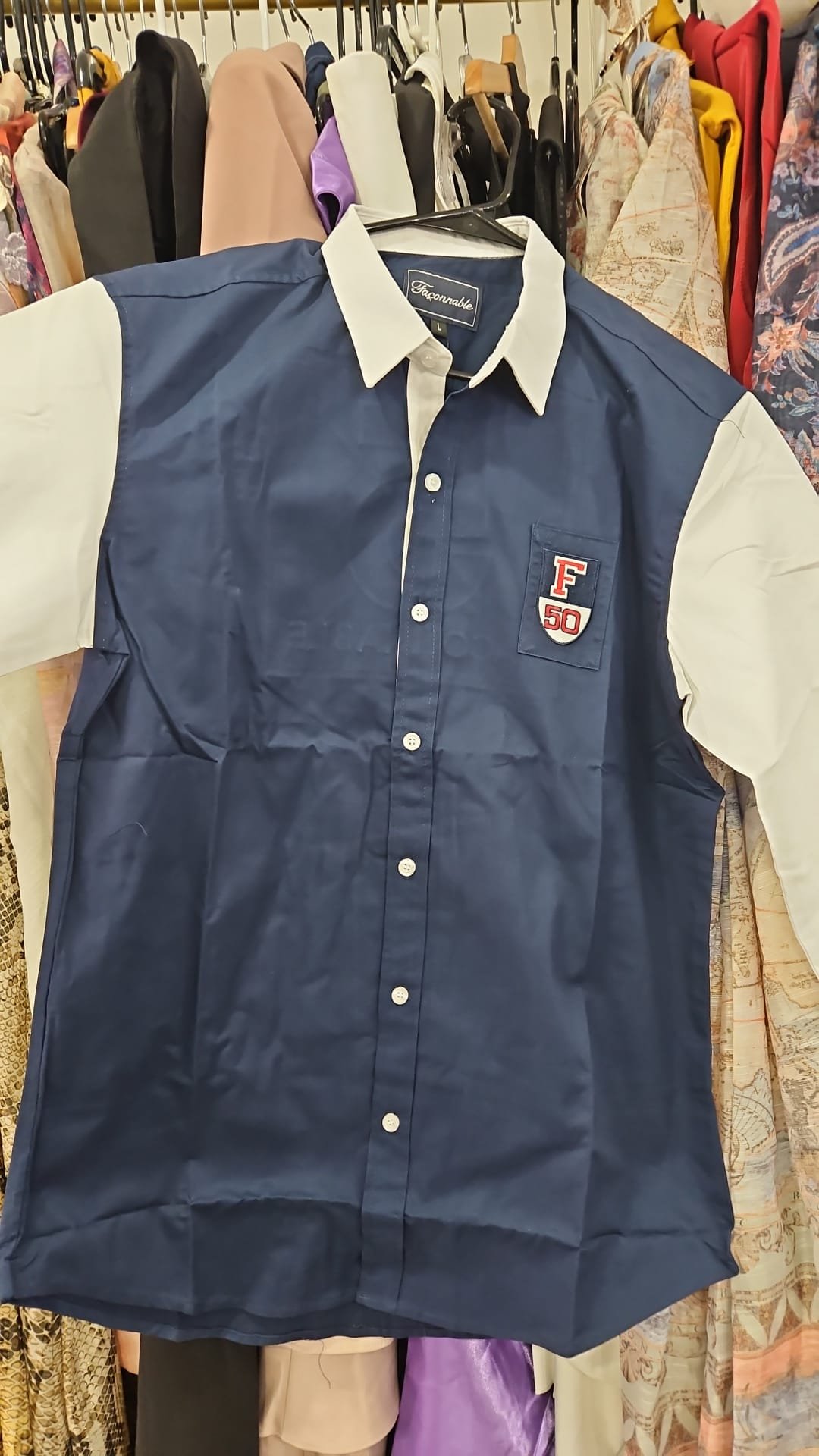 Chemise marine F50