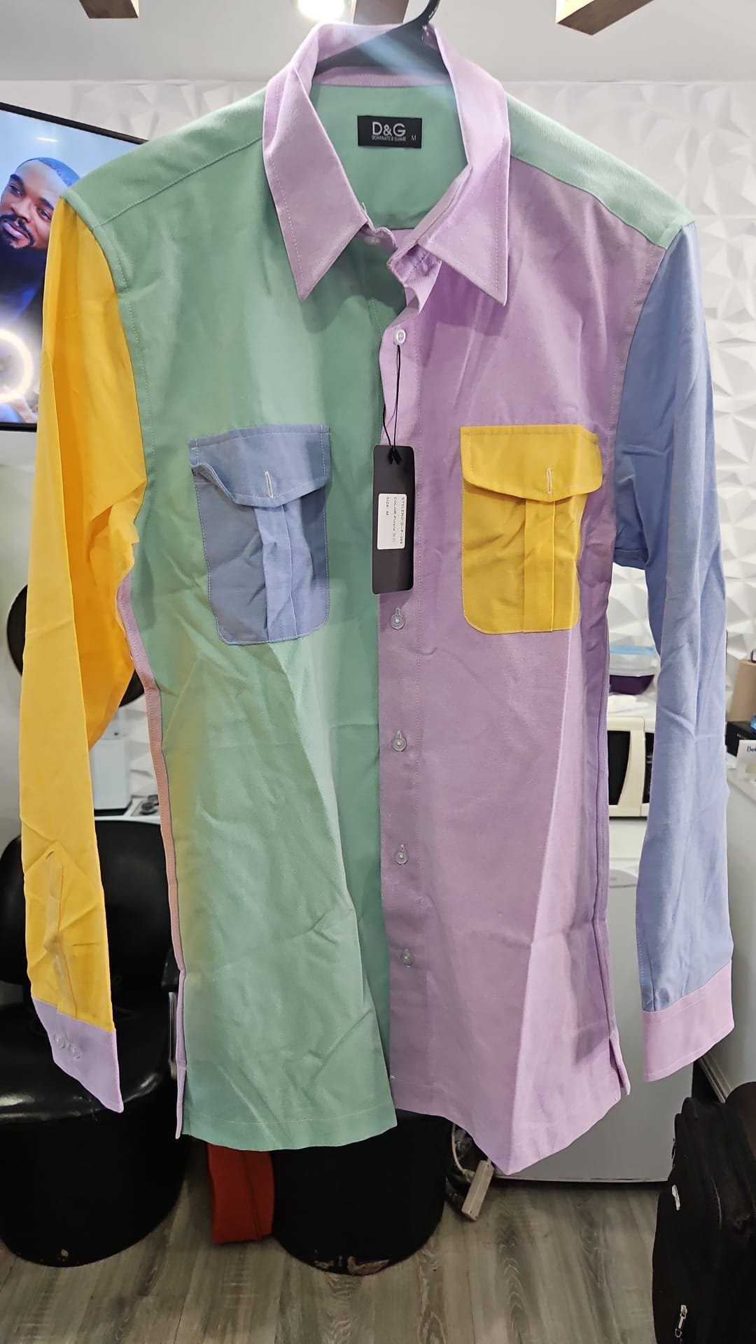 Chemise pastel D&G